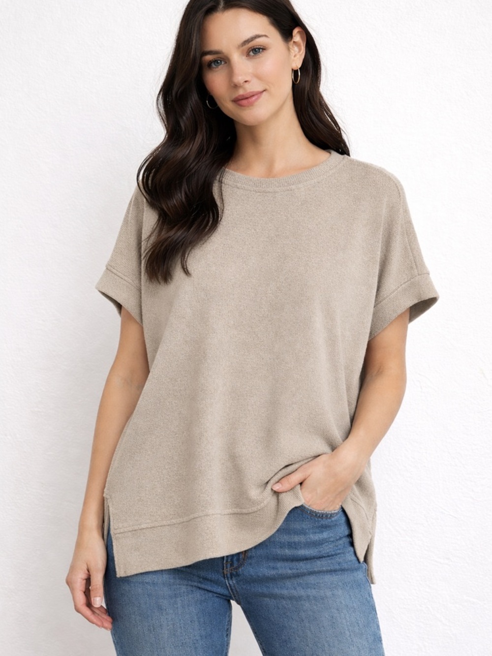 She + Sky Relaxed Blouse